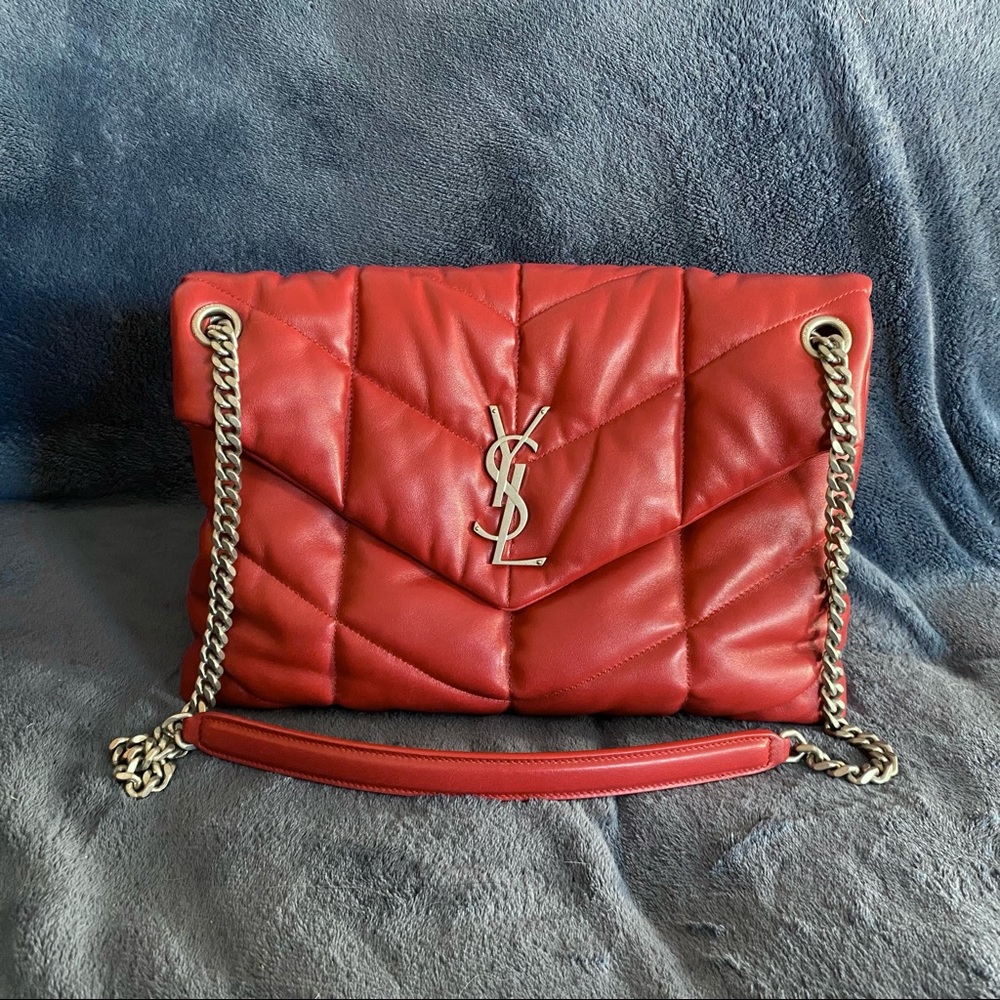 SOLD Saint Laurent YSL Medium Loulou Puffer Bag